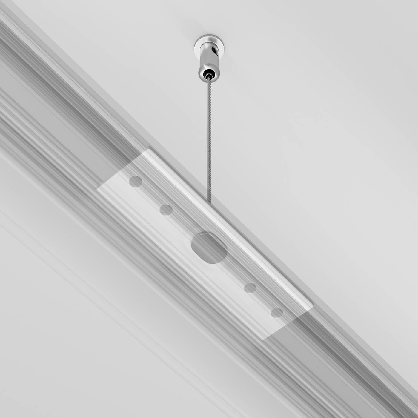 Подвес тросовый 2шт Exility белый Maytoni Accessories For Tracks Exility TRA034SW-2W