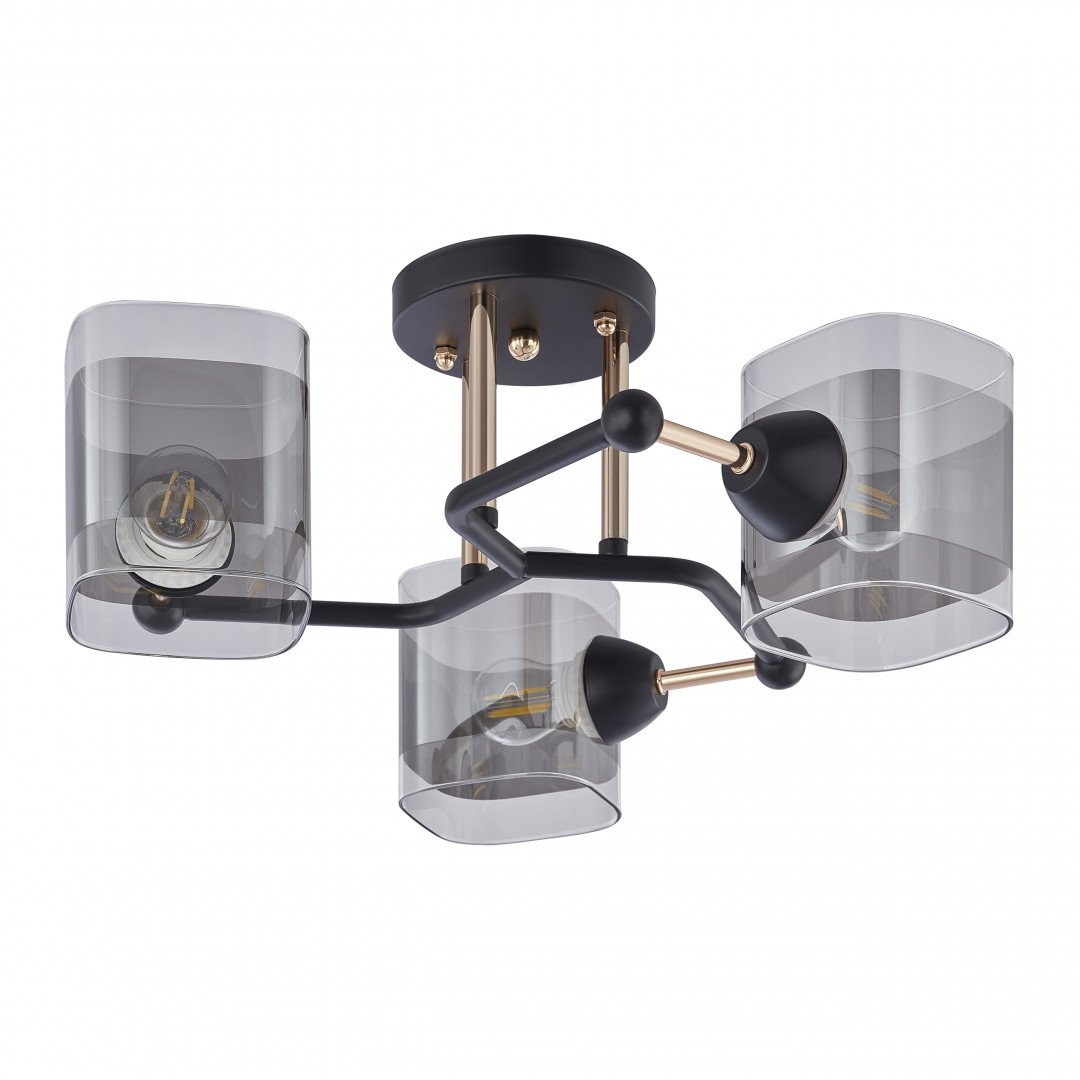 Потолочная люстра Arte Milano AMALFI 324308/3 BK+FG