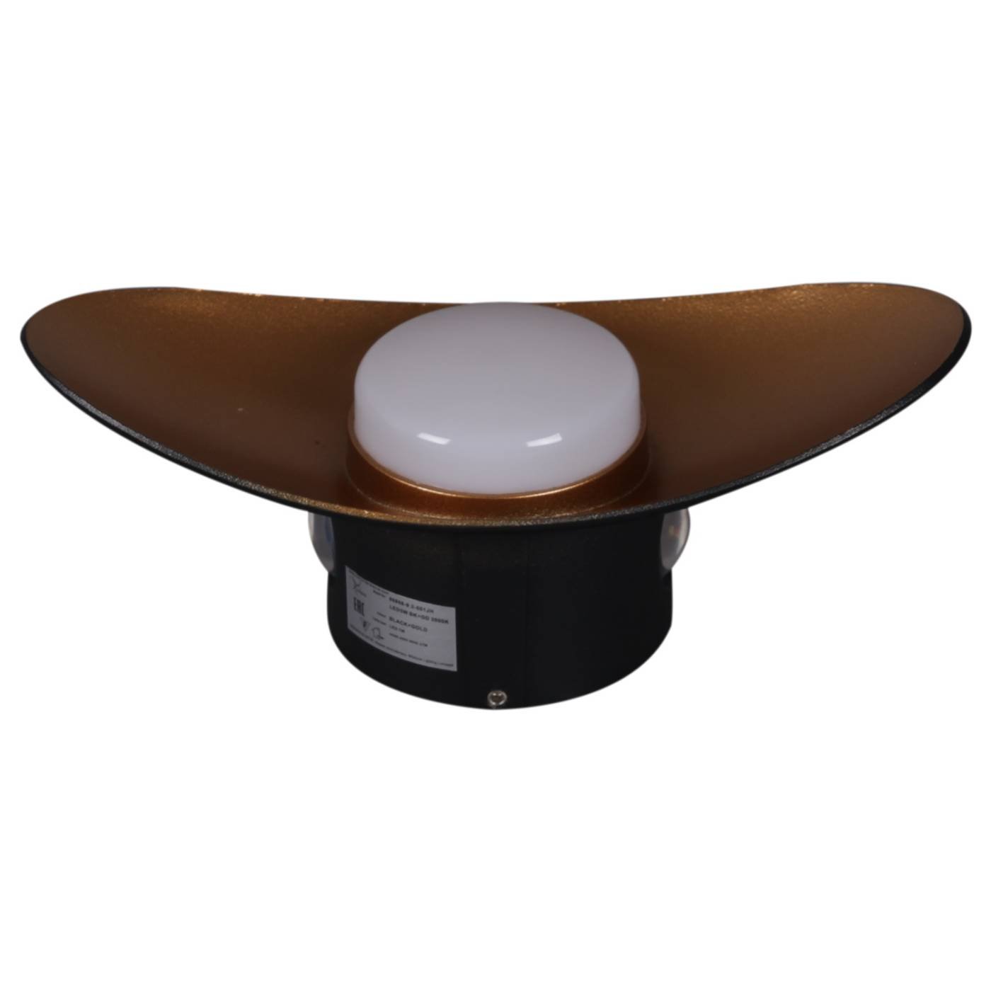 Настенный светильник Reluce 86868-9.2-001JH LED7W BK+GD