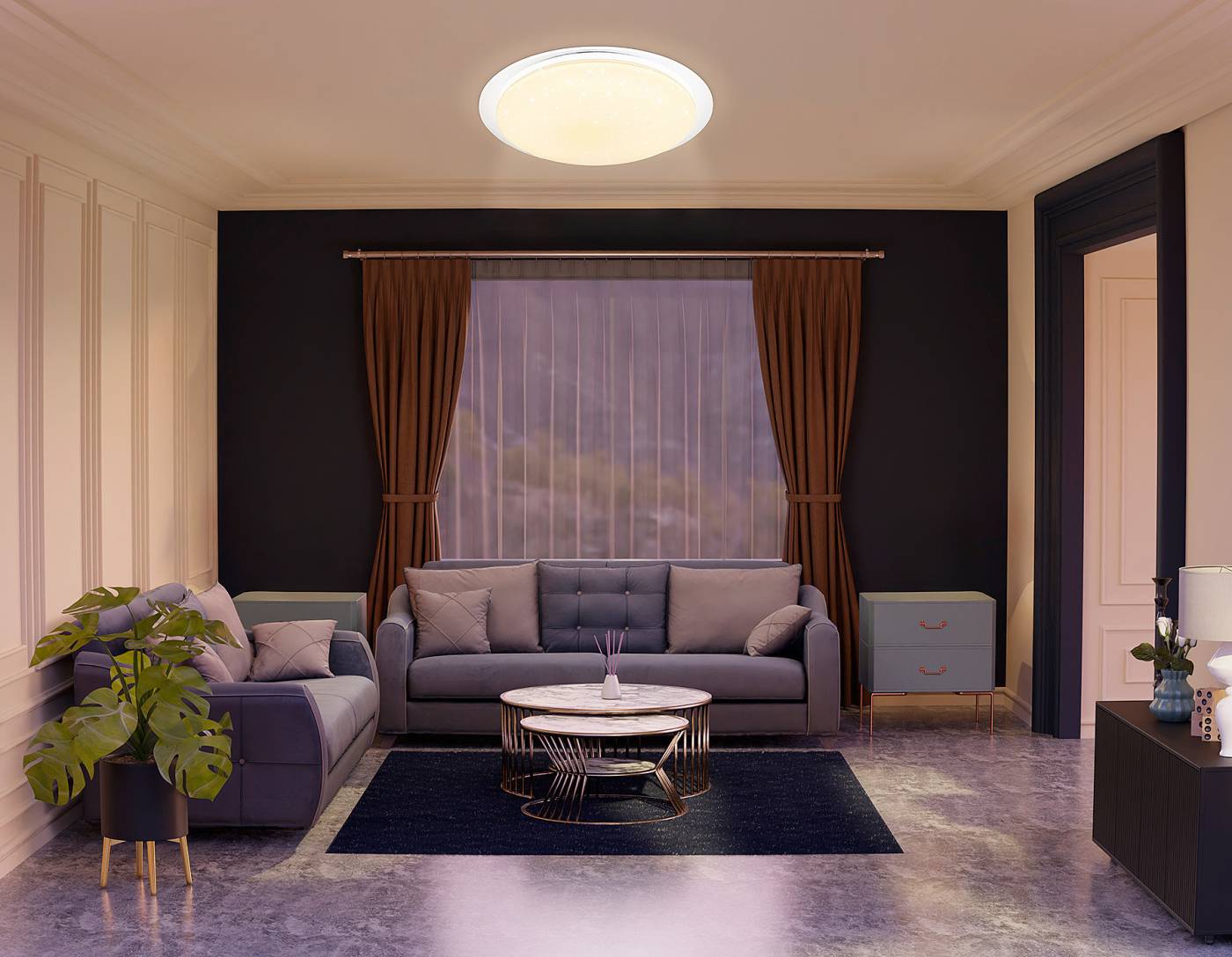 Светильник потолочный Ambrella Dance FZ770