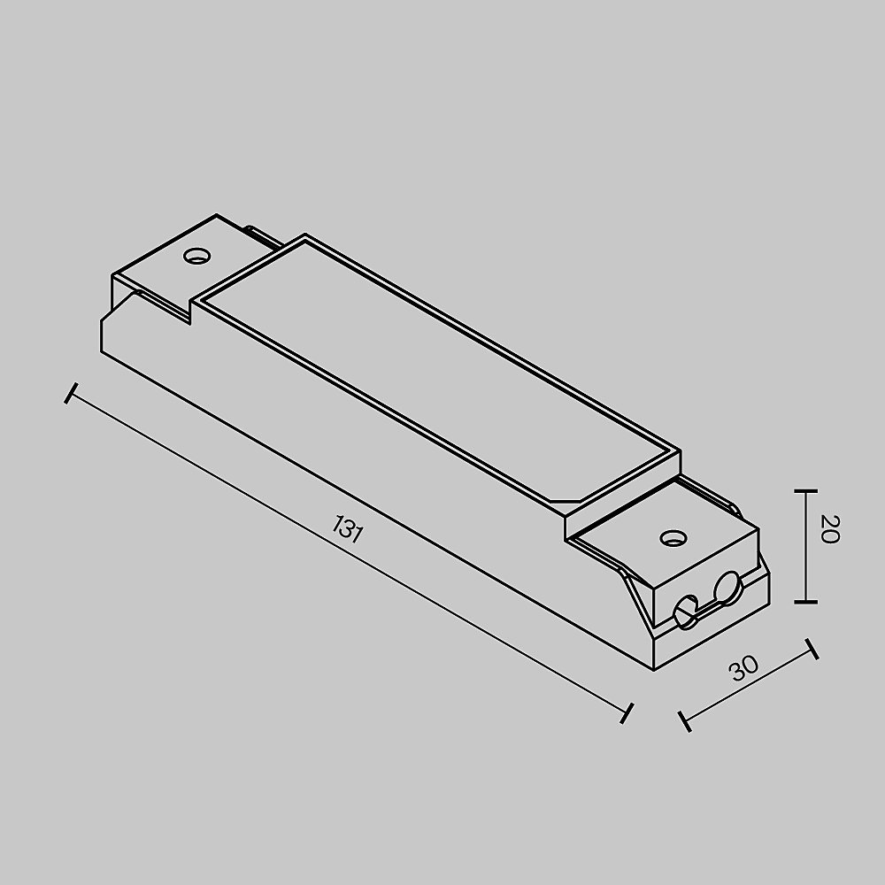 Контроллер UNION для систем Axity 48В DC 200Вт DIM/CCT Maytoni Контроллеры 710101