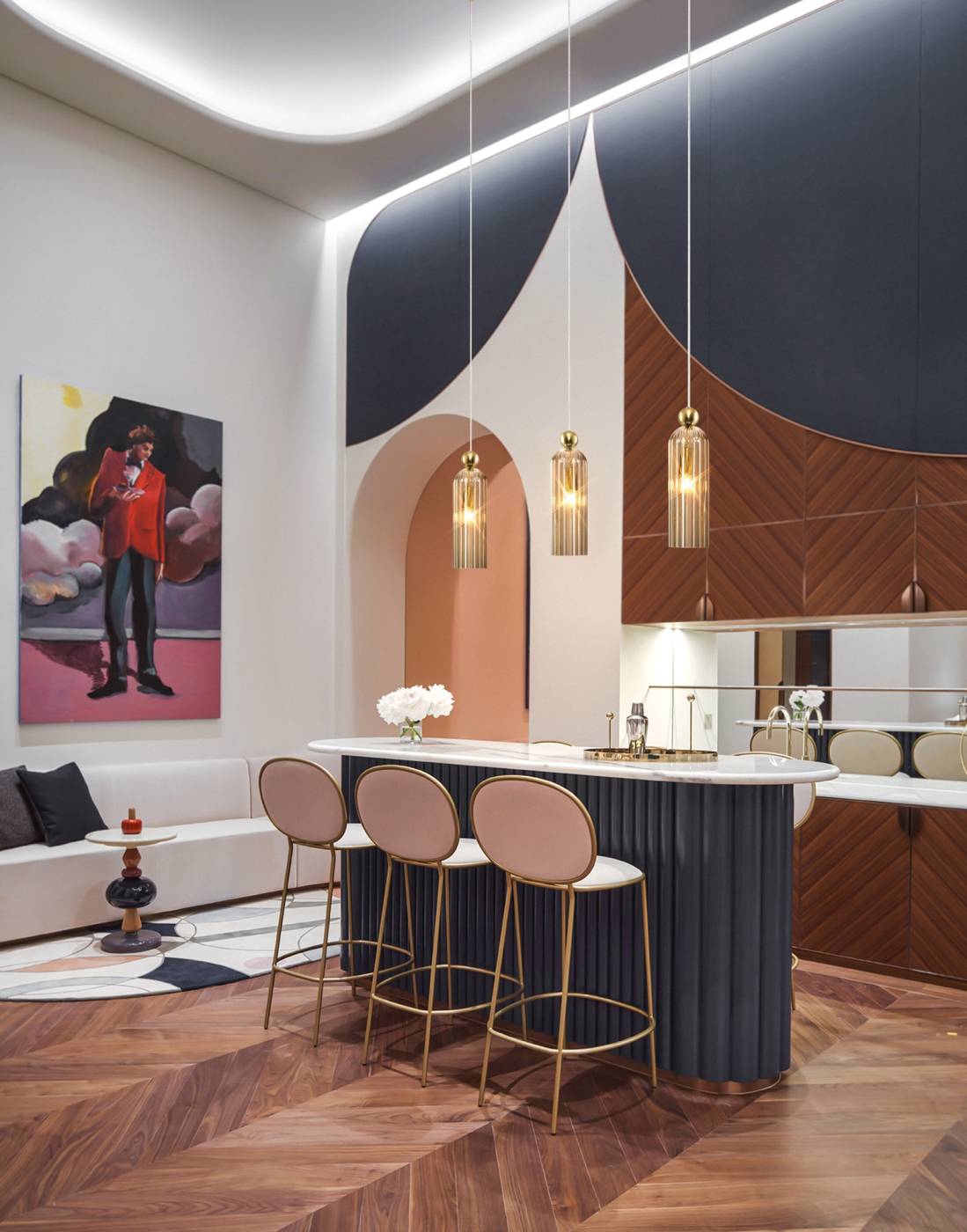 Светильник подвесной Maytoni Antic MOD302PL-01CG