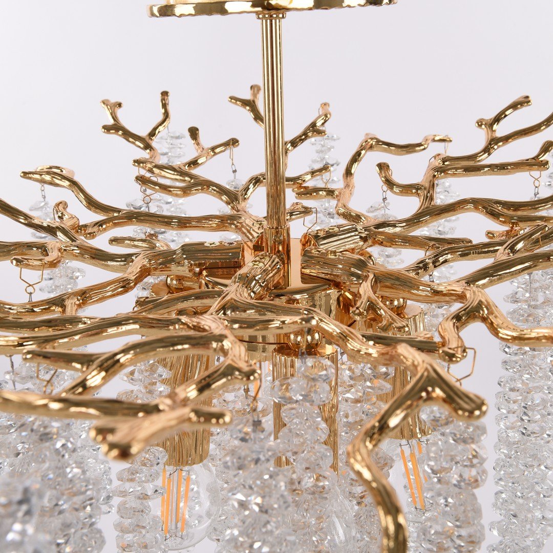 230111.480.6.E14.A GD Потолочная люстра Веточка Arte Milano 230111.480.6.E14.A GD