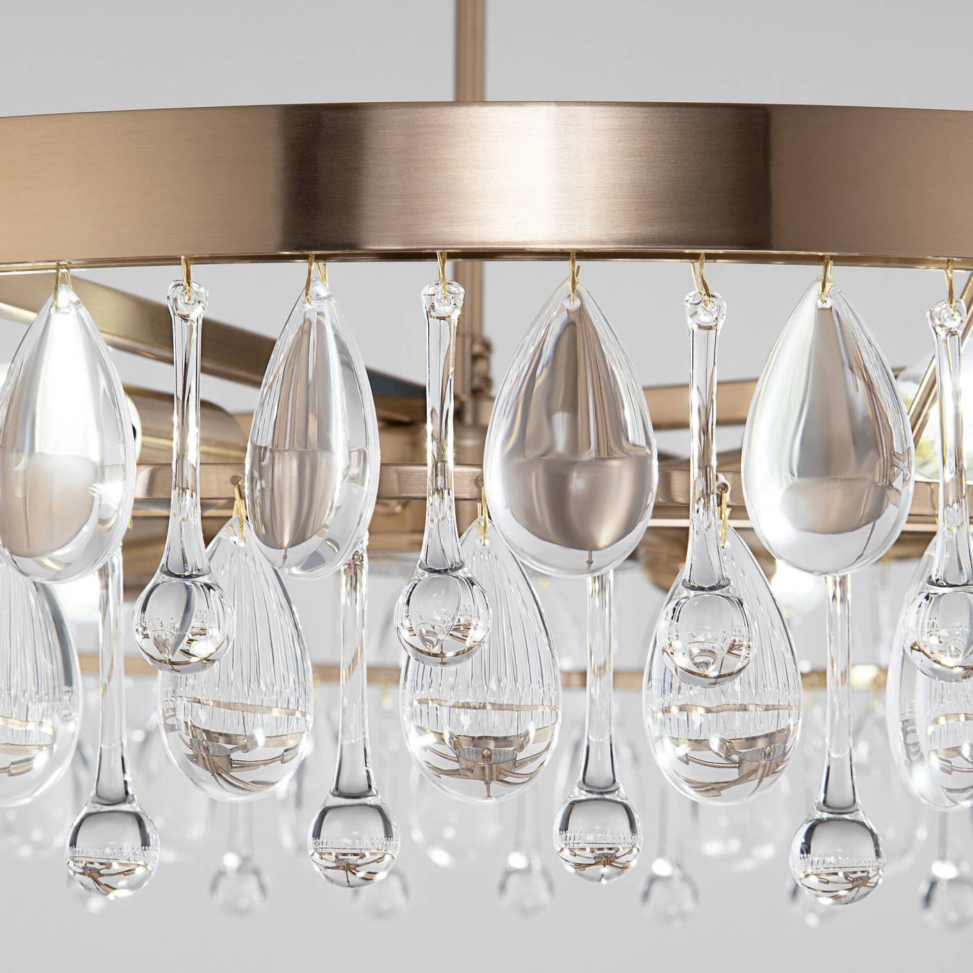 60165/6 латунь Люстра на штанге Eurosvet Sophie 60165/6 латунь