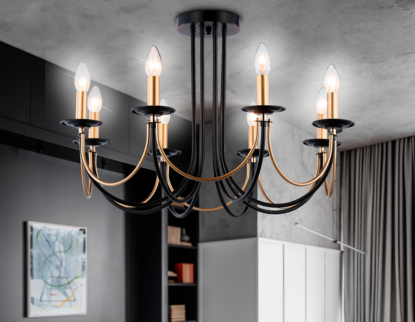 TR9622 Потолочная люстра Ambrella Traditional TR9622