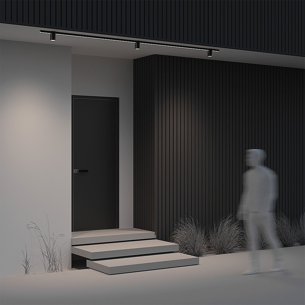 O-TR01-2-S-16WB3K Уличный трековый светильник Maytoni Alfa O-TR01-2-S-16WB3K