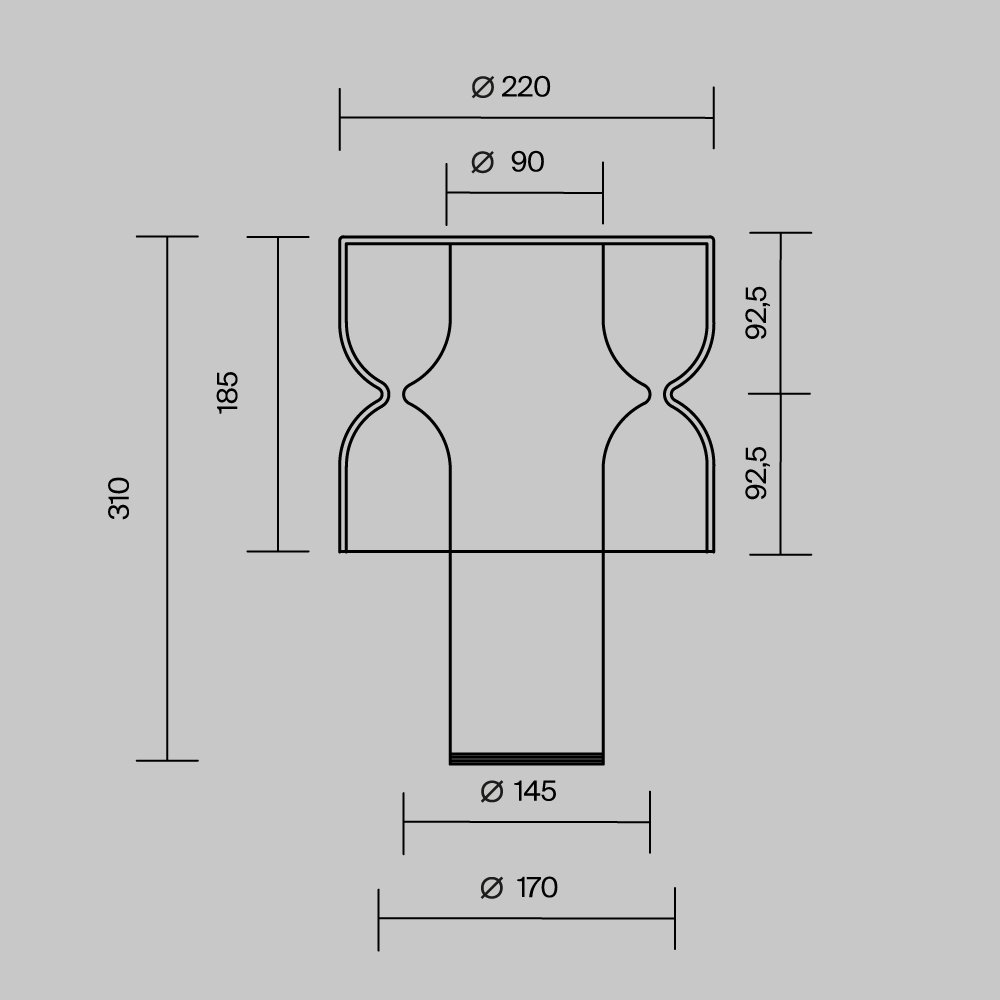 MOD485TL-L9AM3K Настольная лампа Vetro Maytoni MOD485TL-L9AM3K