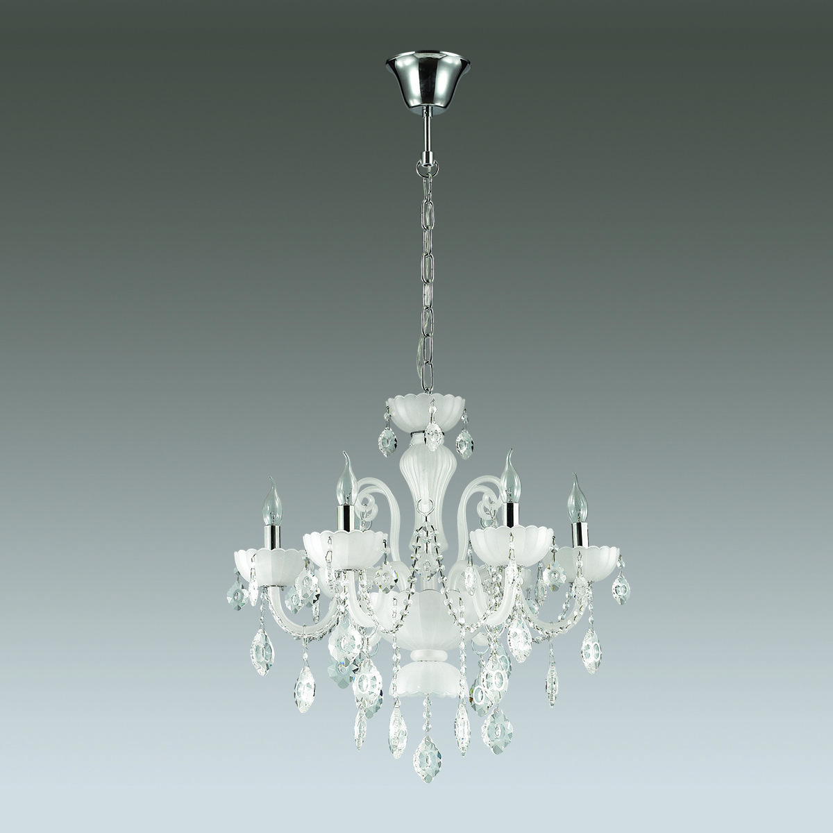3936/6 Подвесная хрустальная люстра Attica Odeon Light 3936/6