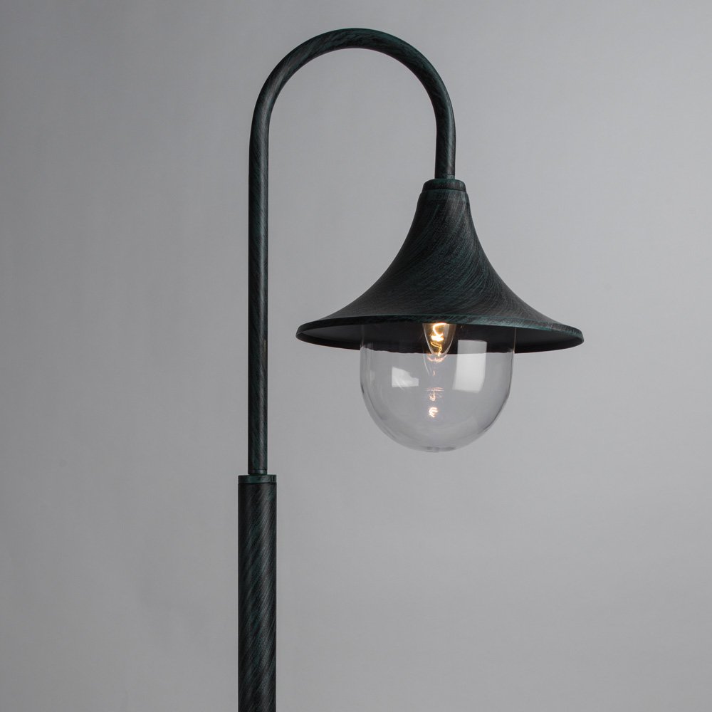 Столб фонарный уличный Arte Lamp MALAGA A1086PA-1BG