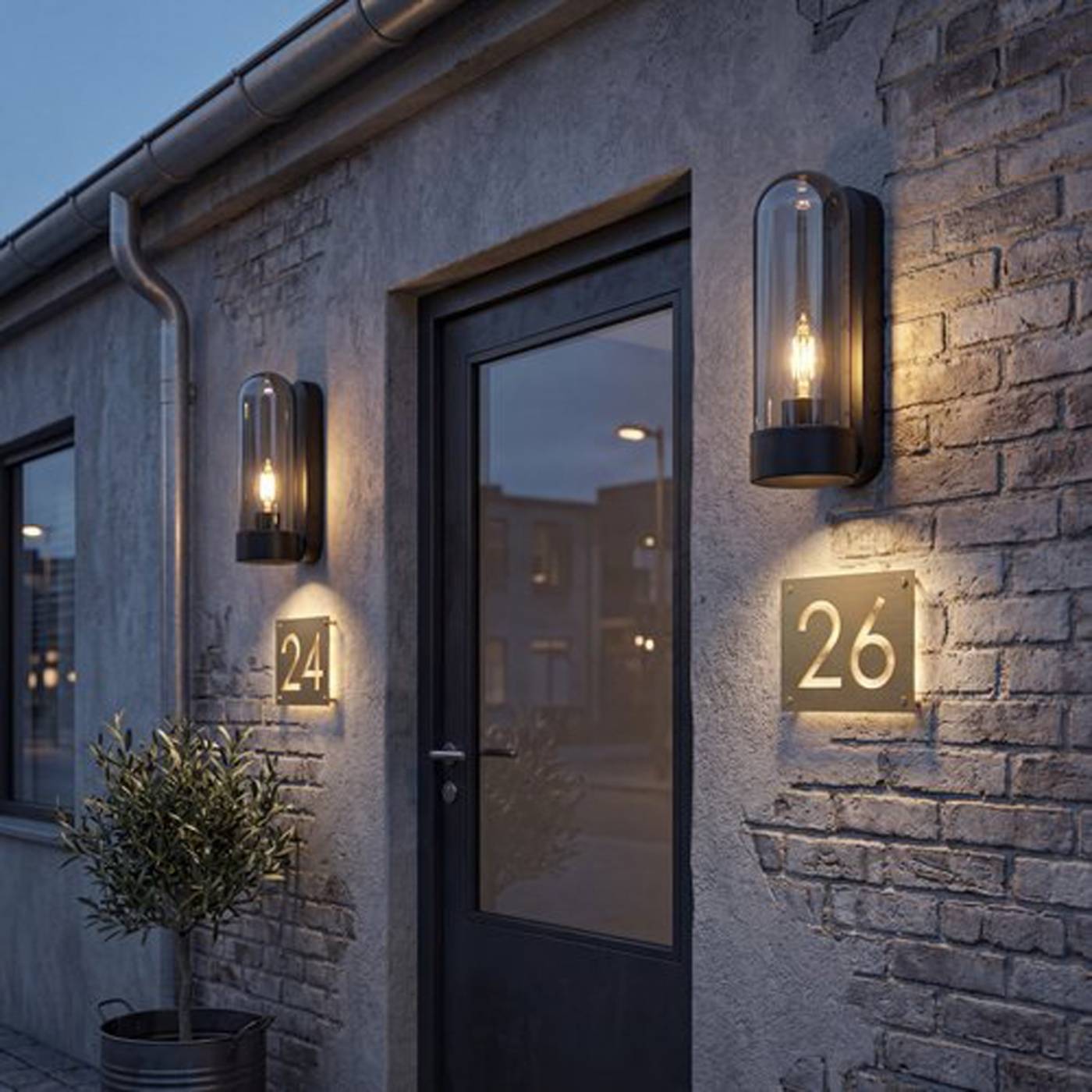 Настенный светильник Reluce 08336-9.2-001JH E27 BK RLOS