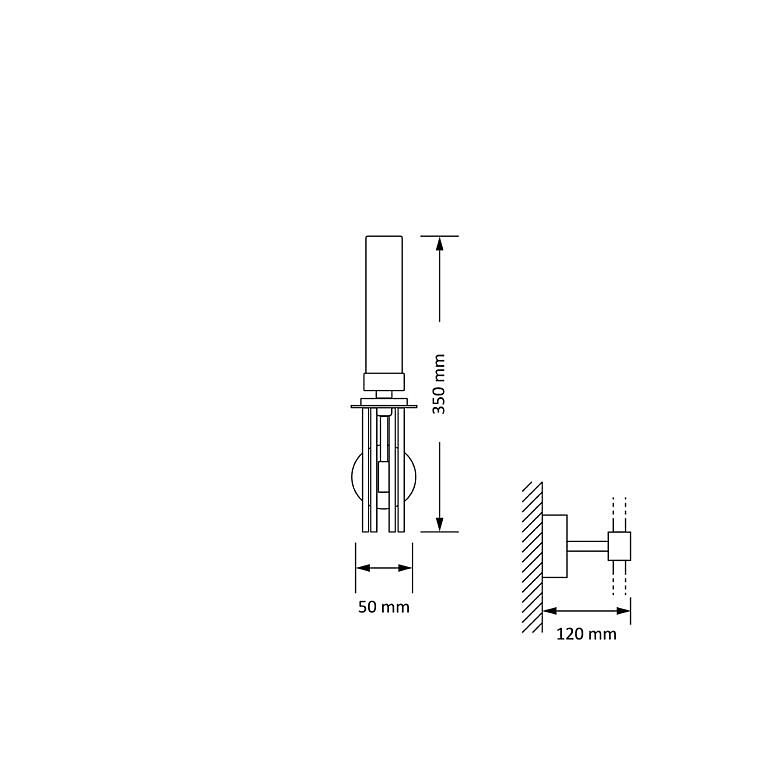 Настенное бра Kutek Mussa MUS-K-1(Z)