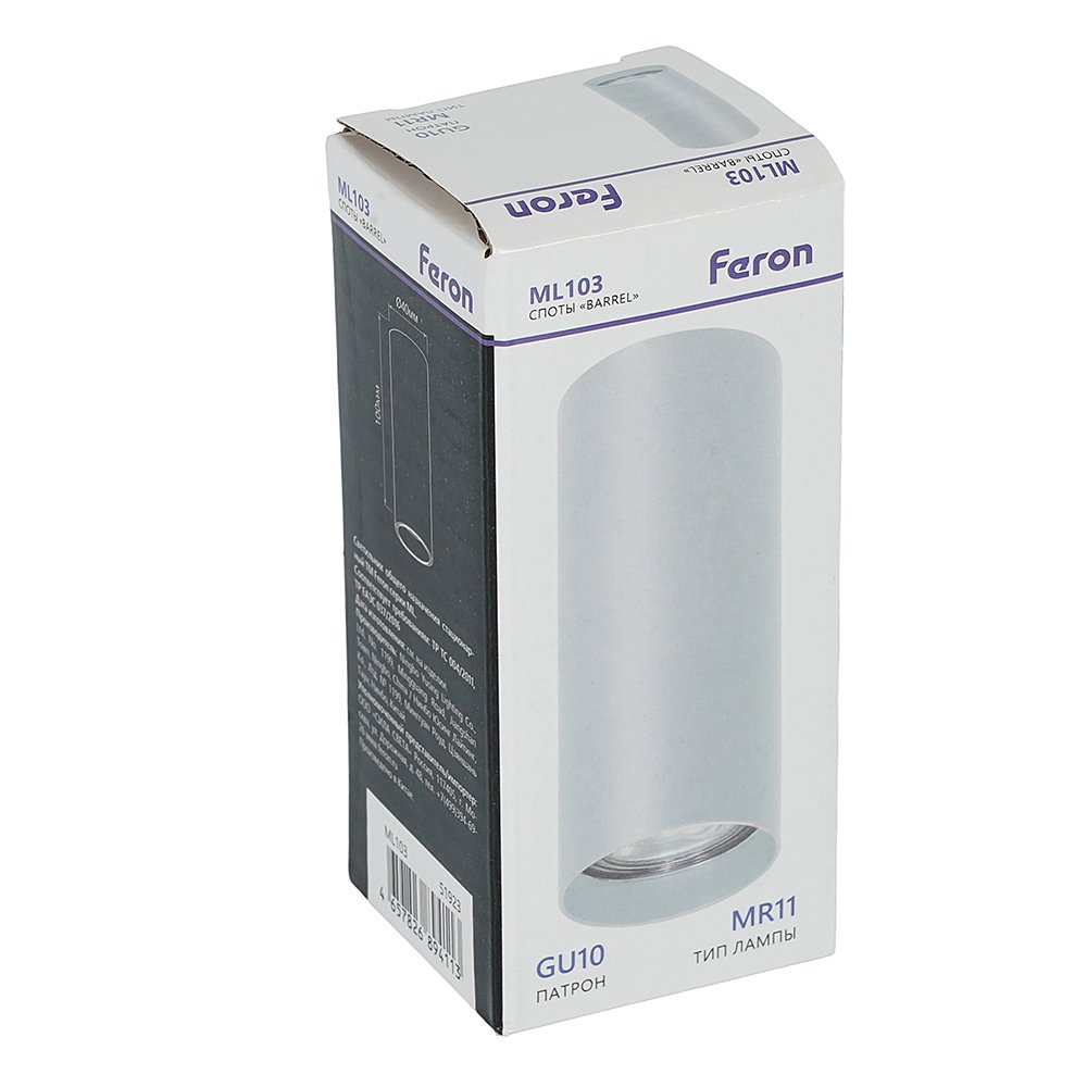 Накладной светильник Feron ML103 51923