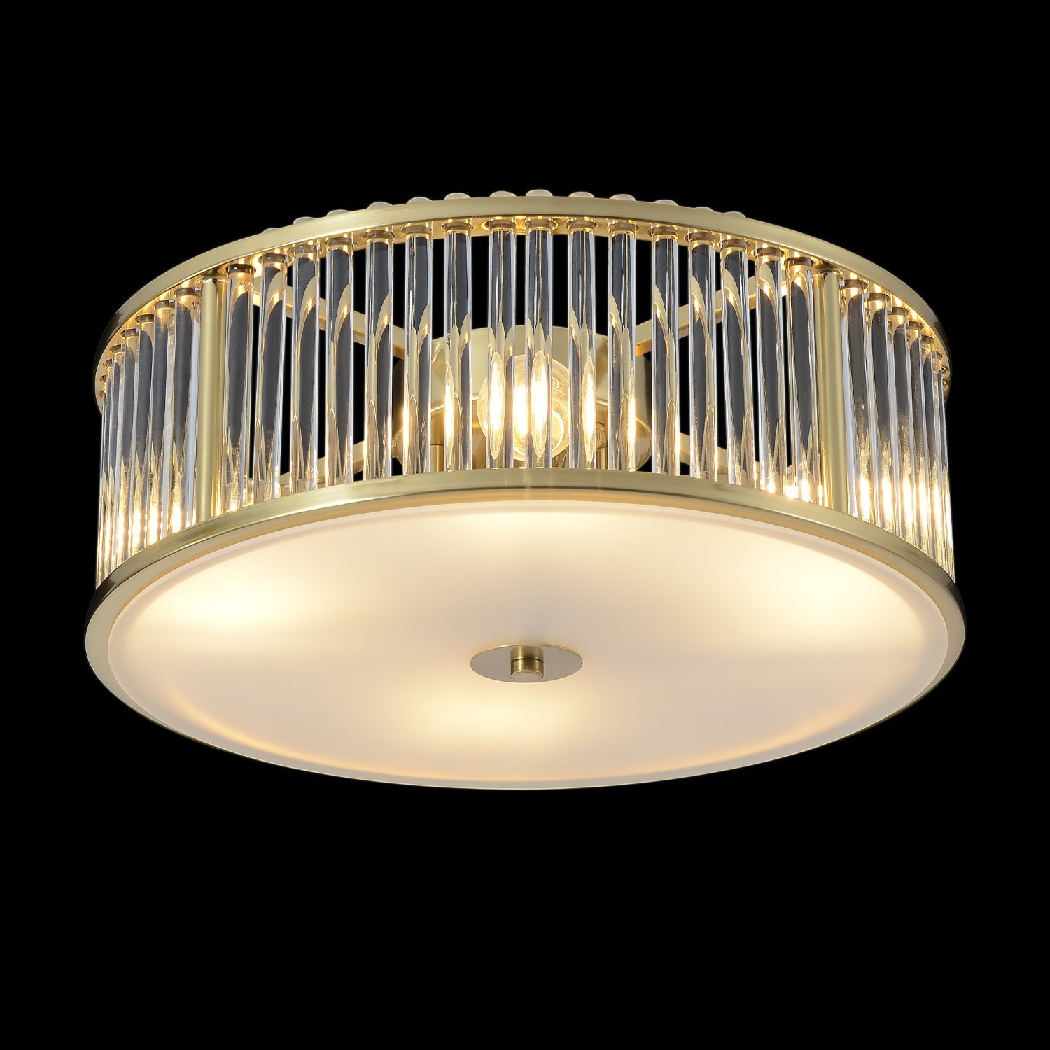 AVENUE PL4 BRASS Потолочная люстра AVENUE Crystal Lux AVENUE PL4 BRASS