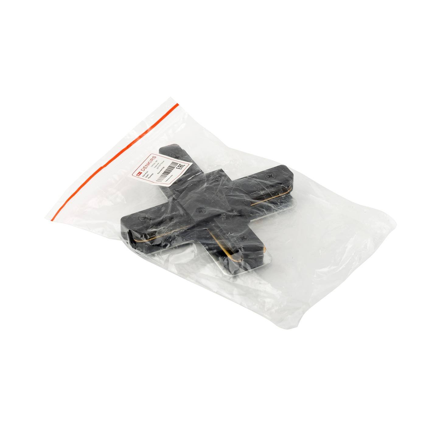 TR1104-BK Коннектор Х-образный Denkirs TR1104-BK