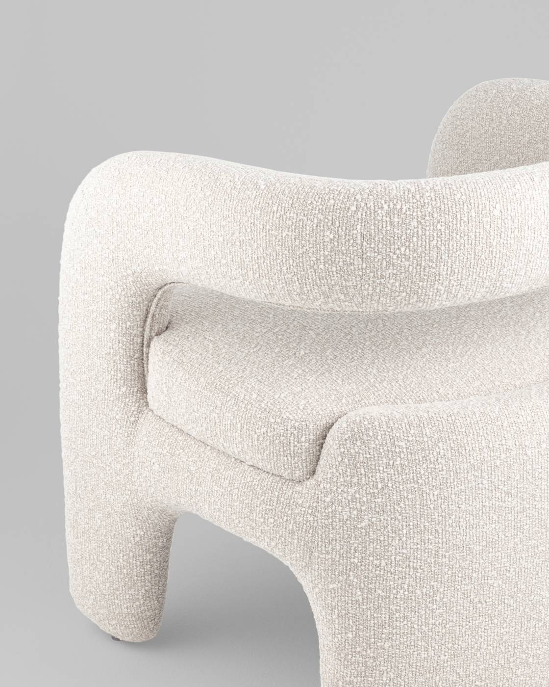 Кресло Stool Group Bones FDC5014 PEARL