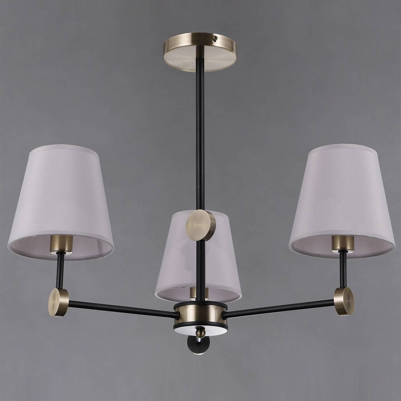 Потолочная люстра ILLUMICO IL0394-3CSQ-24 BK AB CASTOR
