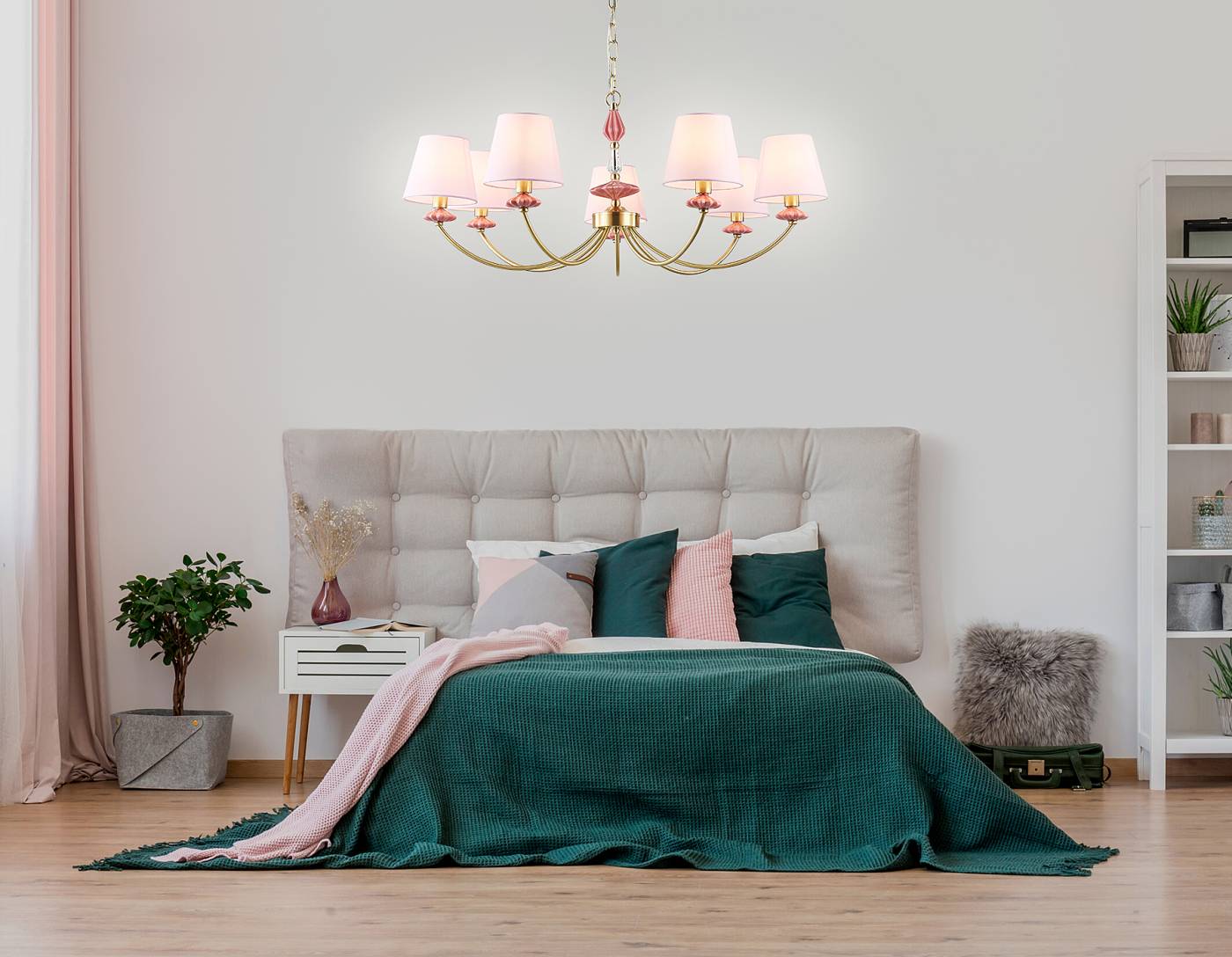 LH75025 Подвесная люстра Ambrella Ceramo Classic LH75025