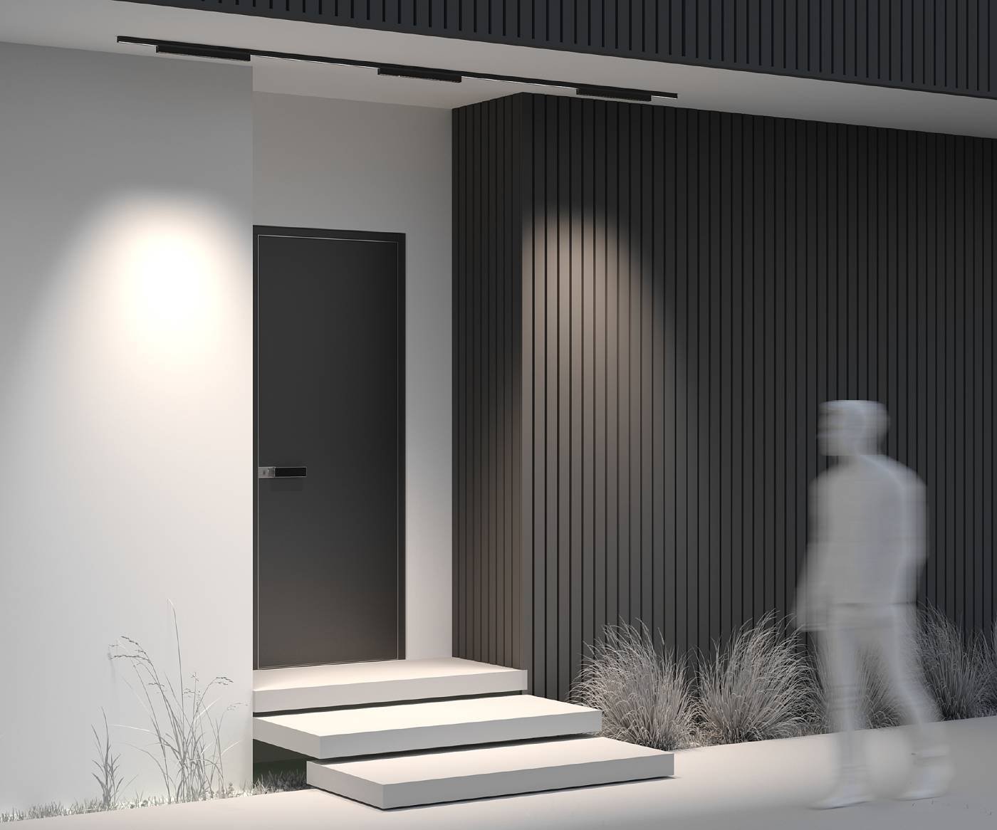 Трековый светильник Maytoni Points O-TR02-2-S-24WB4K