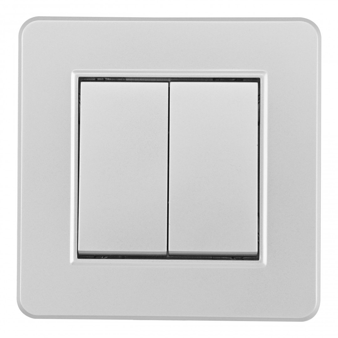 Выключатель Arte Milano Set16-1 SET16-1-30-2 silver