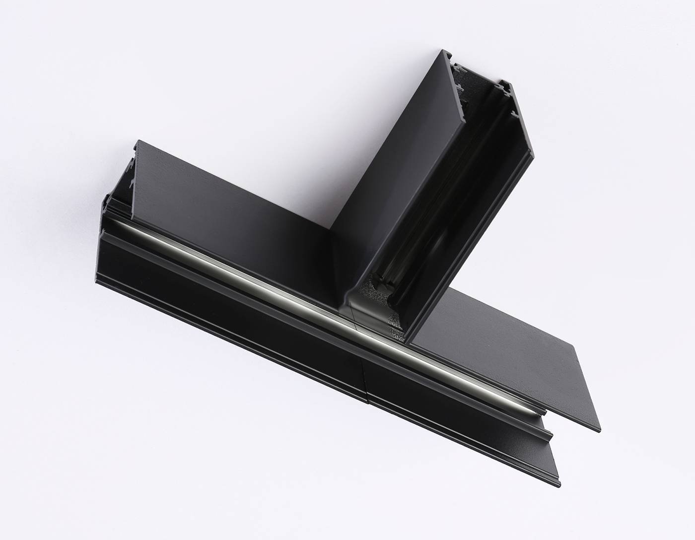 Коннектор T-образный для накладного шинопровода Magnetic Ambrella Track System GL3374