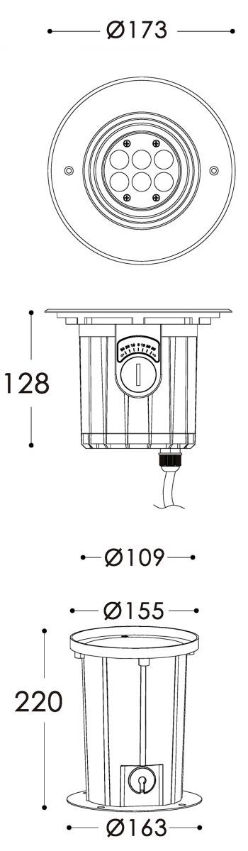 Уличный встраиваемый Deko-Light Soft Flex 730267