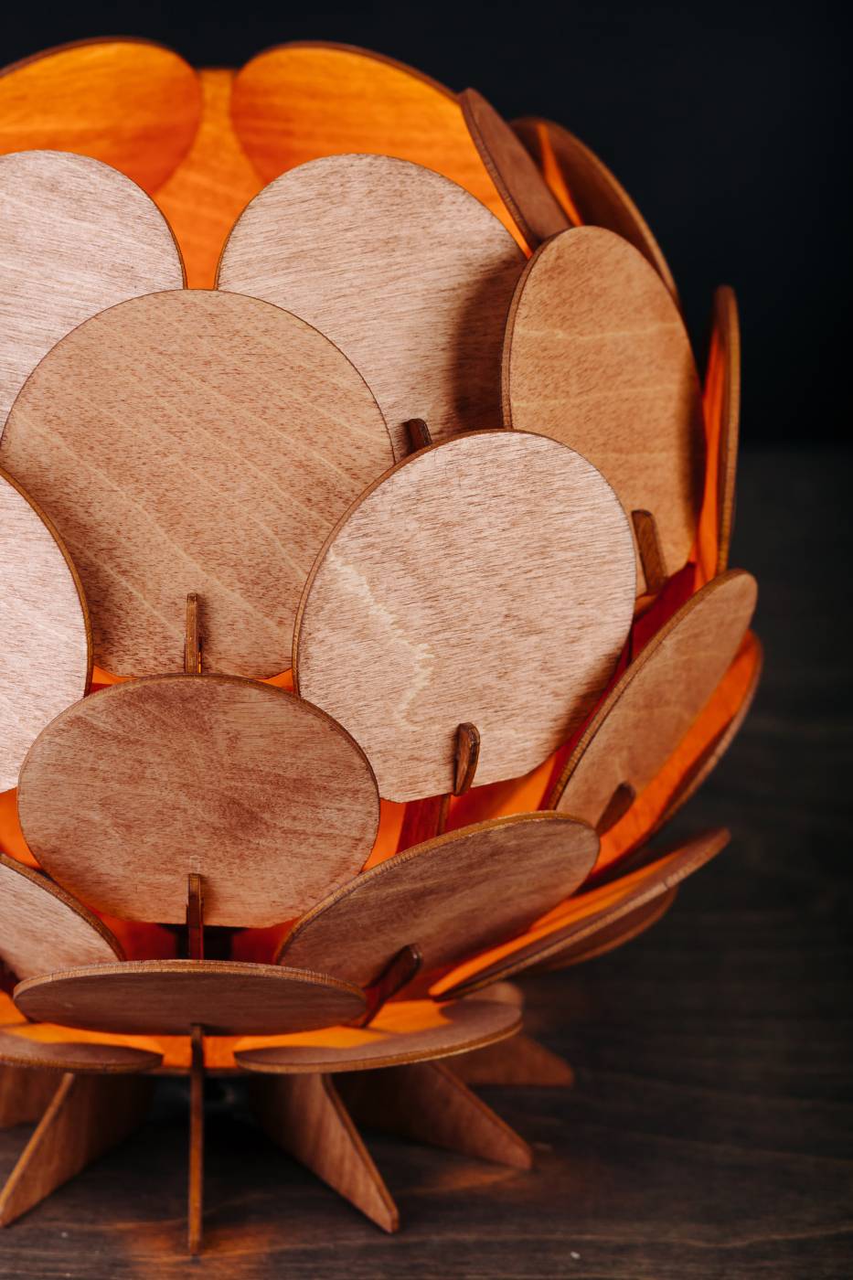 2530mx/1 Настольная лампа Woodshire Сфера 2530mx/1