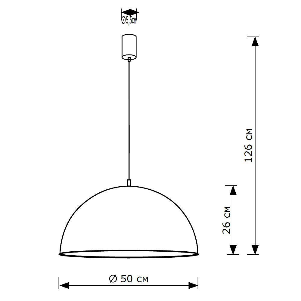 Светильник подвесной LightHall Vivio LH032072