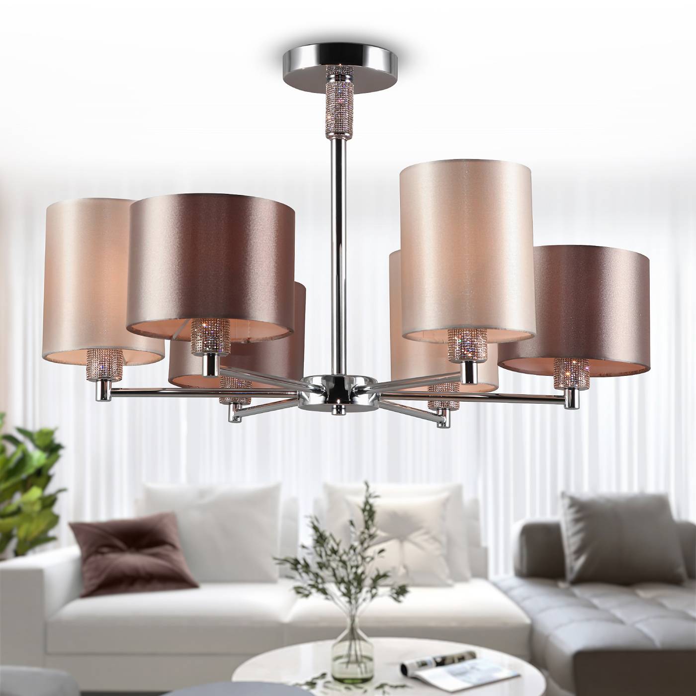 Потолочная люстра Rivoli Ebony 2081-306