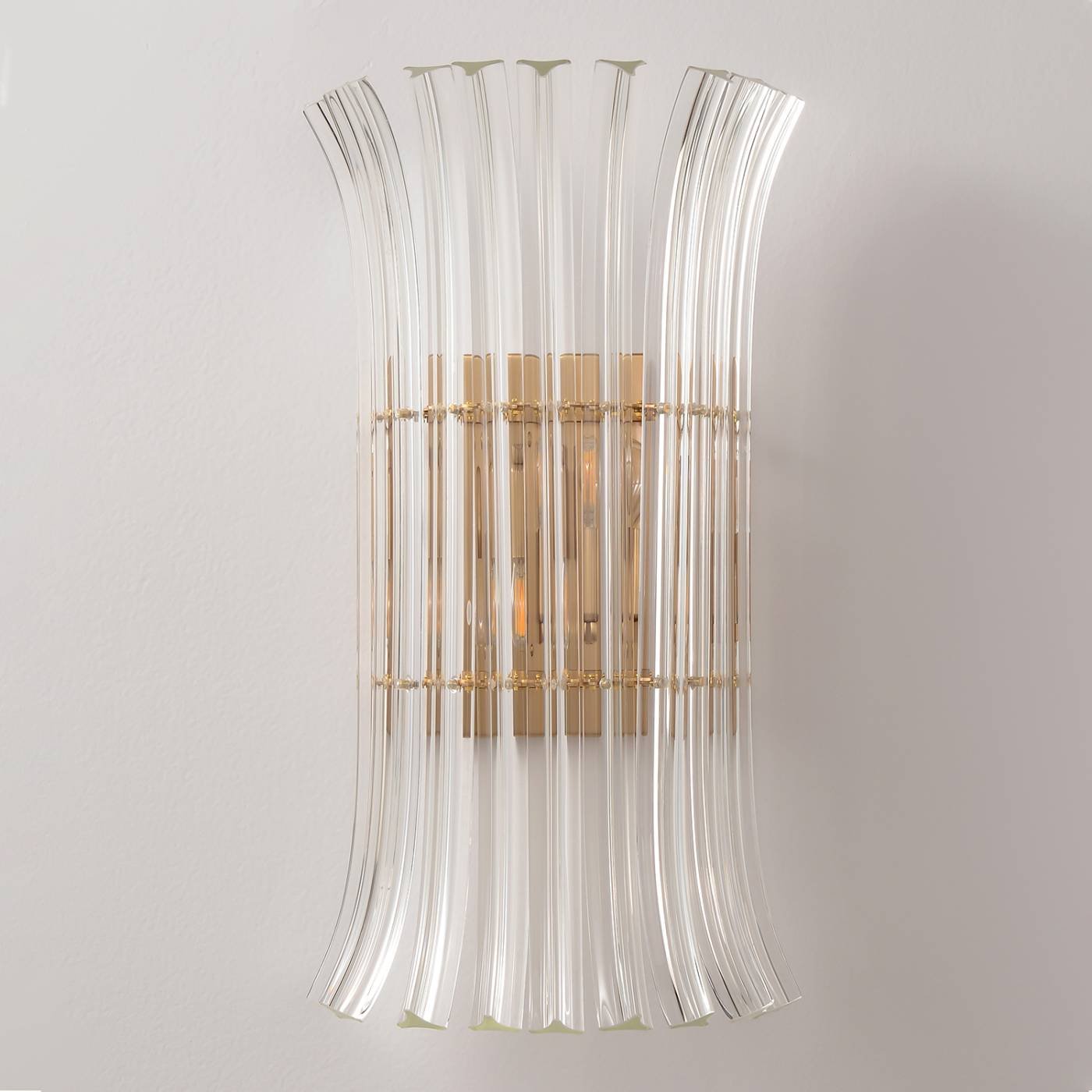 CASCADA AP2 BRASS Бра настенное CASCADA Crystal Lux CASCADA AP2 BRASS