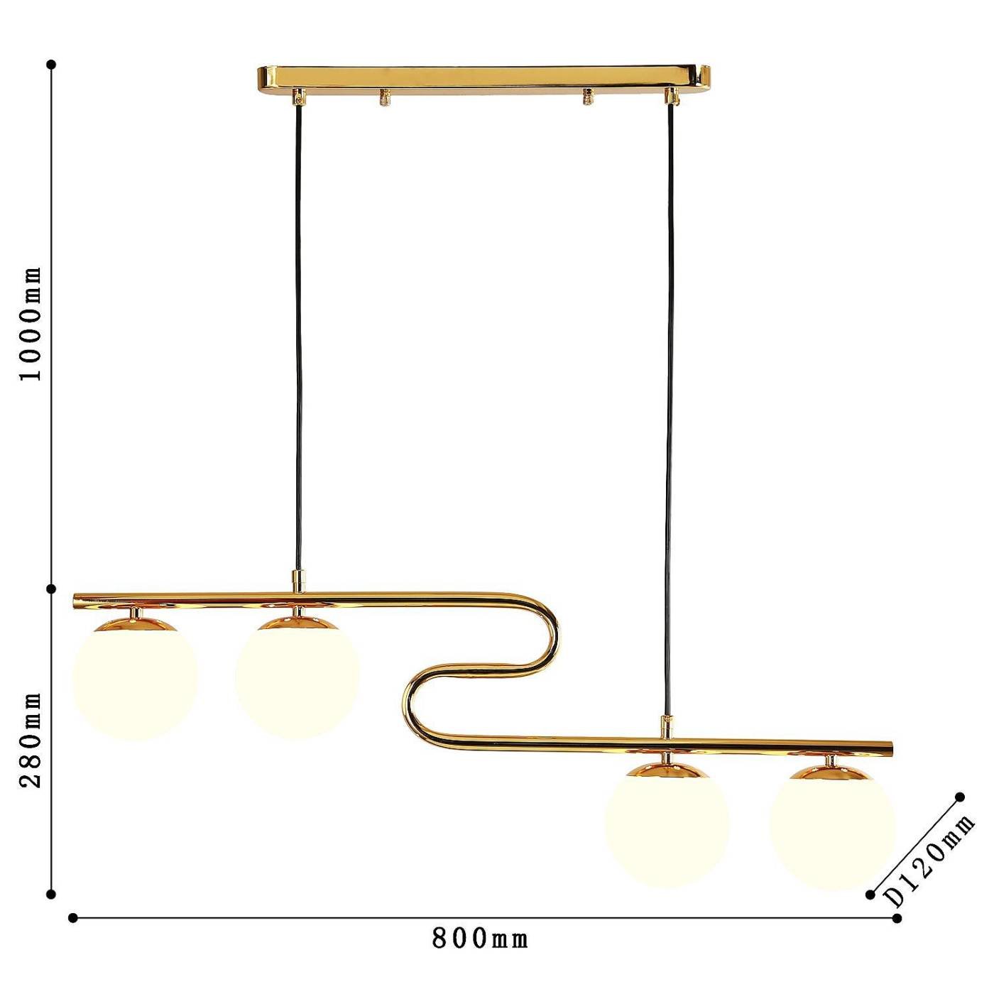 4037-4P Подвесная люстра F-Promo Collana 4037-4P