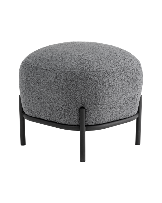Пуфик Stool Group Стоун vd-pf-stone-fl-grey