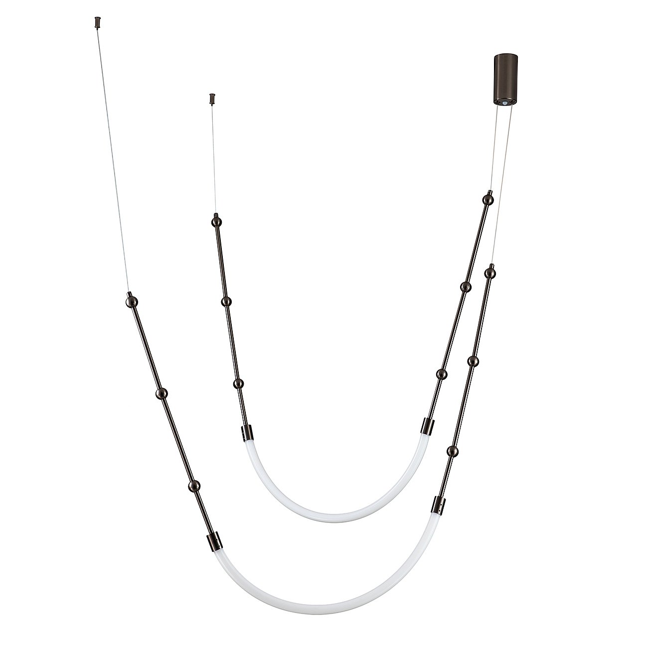 V000060L Светильник подвесной Indigo Corda V000060L 14010/2P Chrome