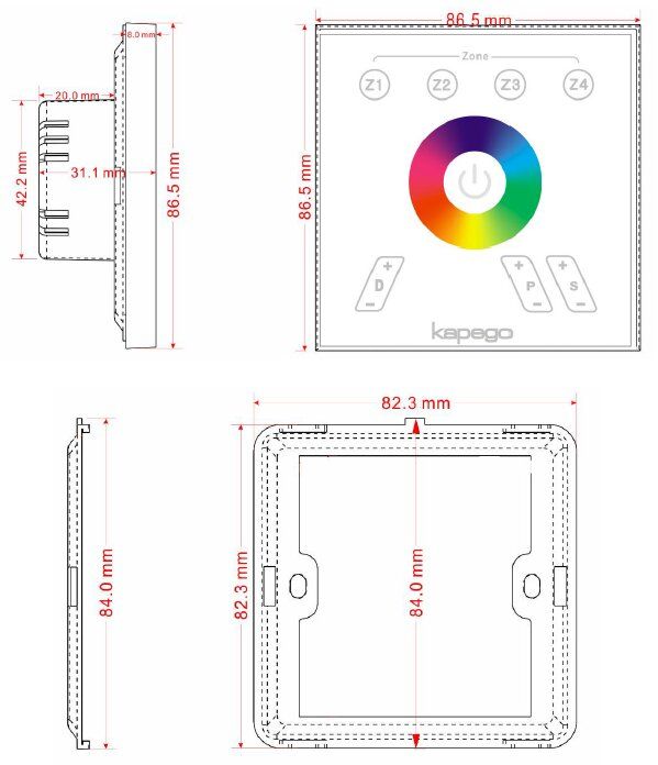 Пульт к светодиодной ленте Deko-Light RF 843020