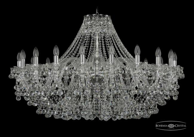 Подвесная хрустальная люстра 1409 Bohemia 1409/20/400 Ni