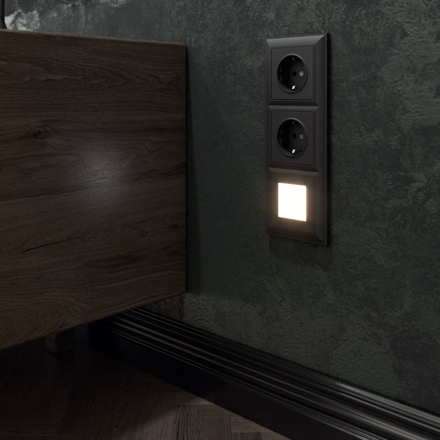 W1154308/ Встраиваемая LED подсветка (черный) Werkel W1154308/ Встраиваемая LED подсветка (черный)