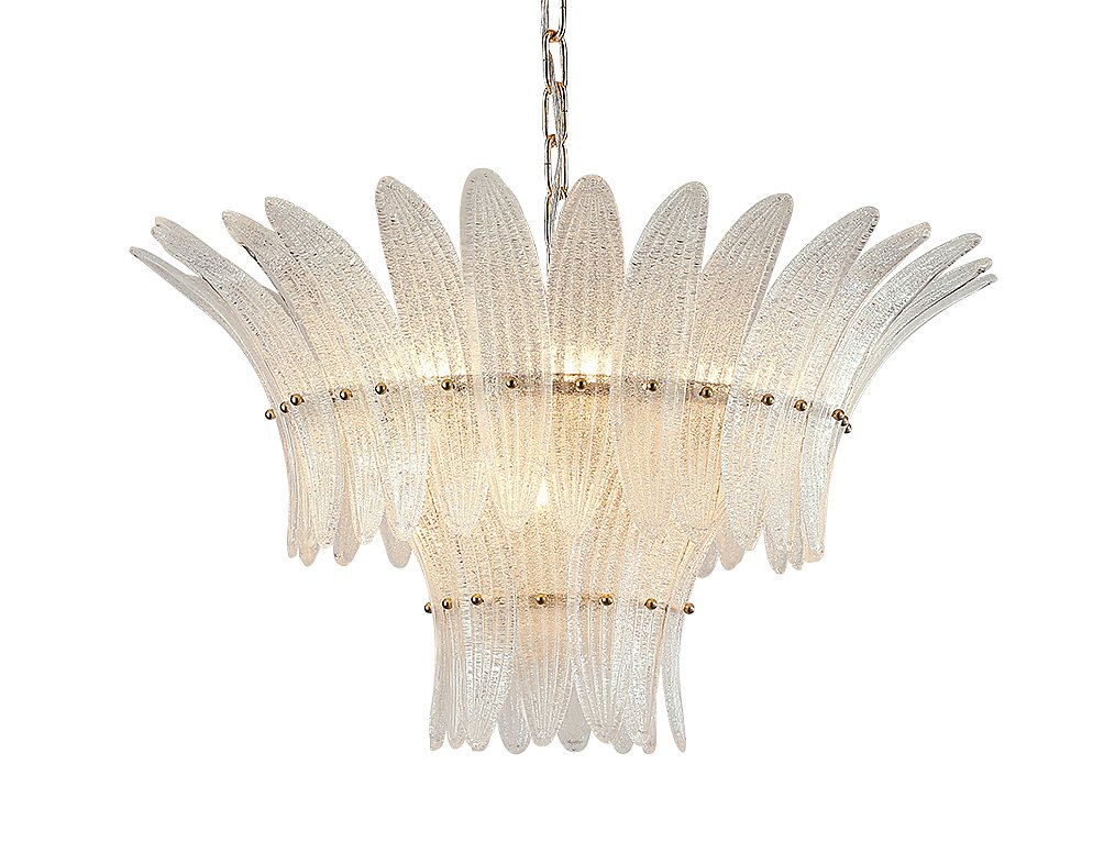 8812/C new gold white Подвесная люстра Newport Victoria 8812/C new gold white
