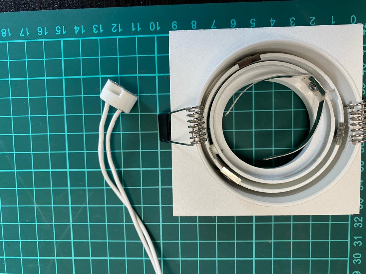 Встраиваемый светильник Elvan VLS-111S-WH 6шт