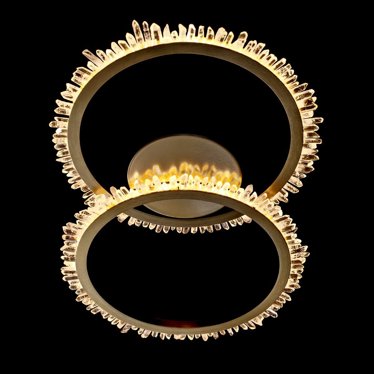 MX20020154-2A satin gold Потолочная люстра Delight Collection Quartz Halo MX20020154-2A satin gold