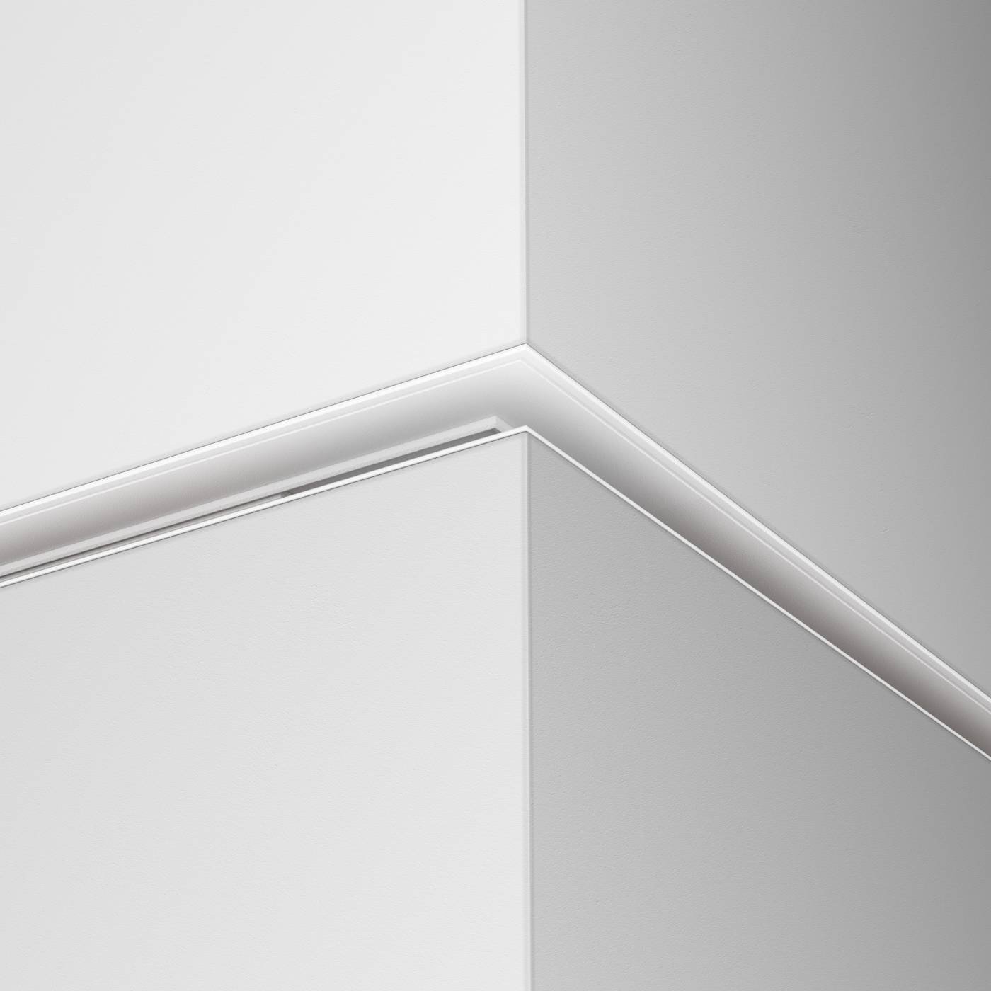 TRA034CO-42.12W Коннектор внешний Exility встраиваемый под ГКЛ 12,5мм Maytoni Magnetic track system Exility TRA034CO-42.12W