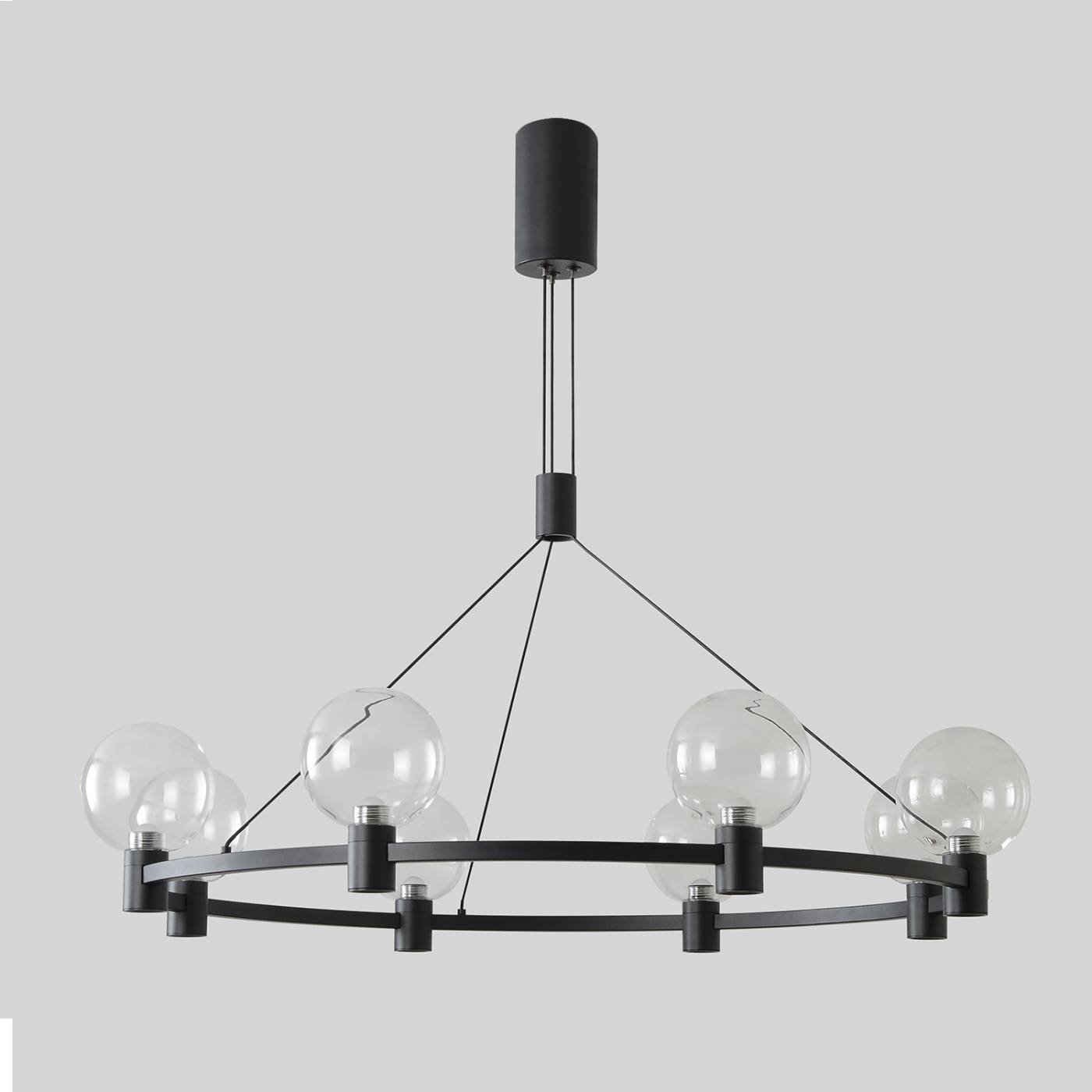 DUET SP56W LED BLACK Подвесная люстра Crystal Lux Duet DUET SP56W LED BLACK