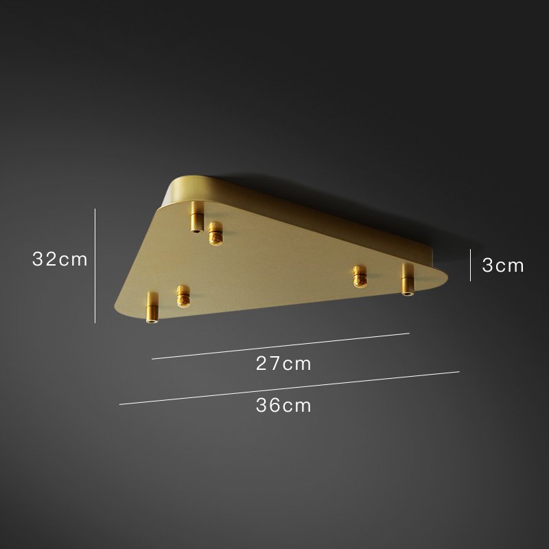 212758-26 Потолочное Крепление Из Металла Треугольной Формы ImperiumLoft Ceiling-Mount-701 212758-26