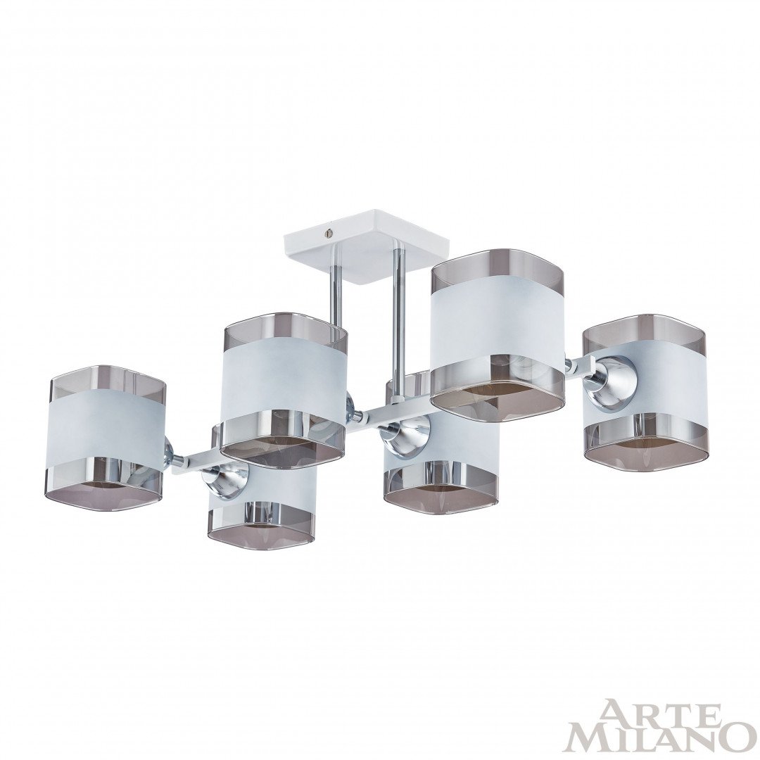 Потолочная люстра Arte Milano AMALFI 329809/6 WH+CR