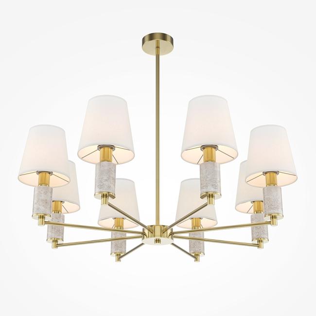 Люстра на штанге Maytoni Lira MOD483PL-08BS