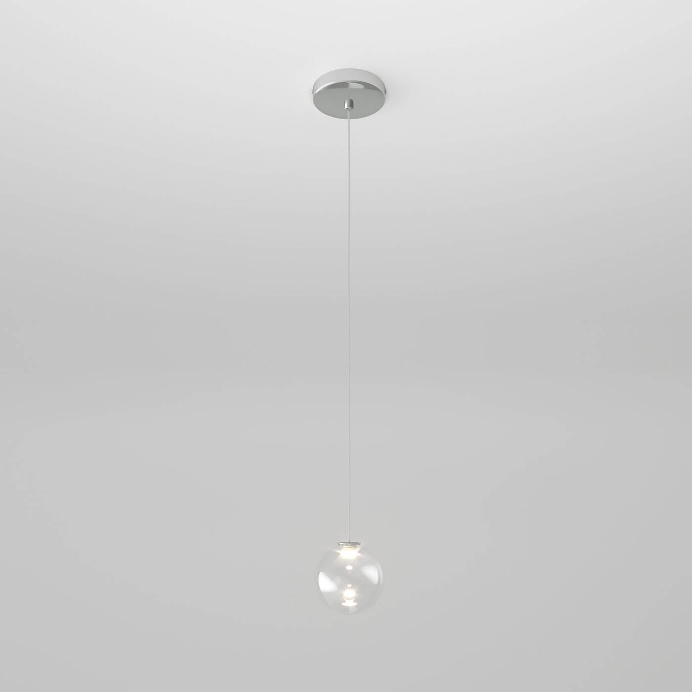 Светильник подвесной Eurosvet Wonder 50234/1 LED прозрачный