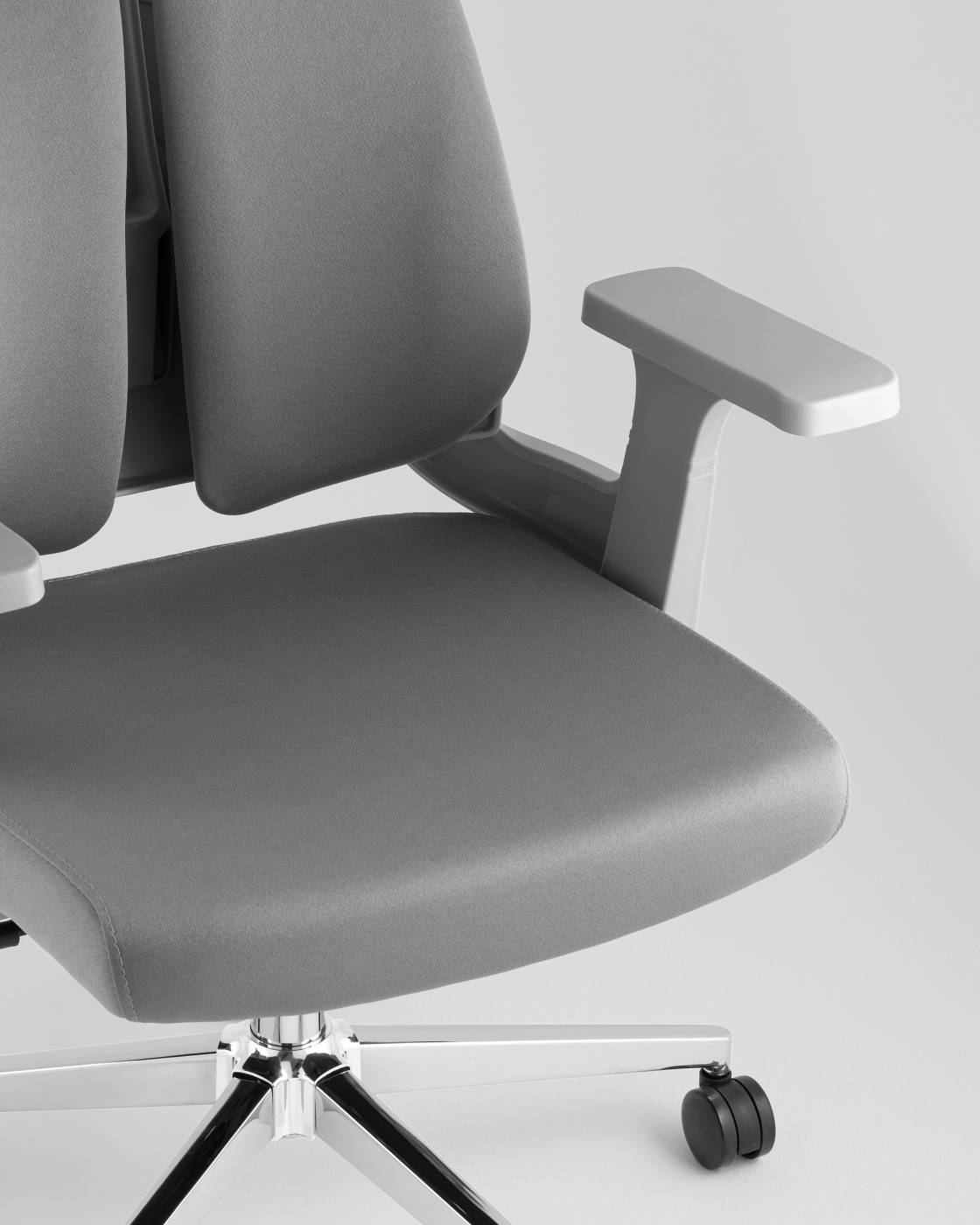 WH-A888G grey Офисное кресло Stool Group WH-A888G grey