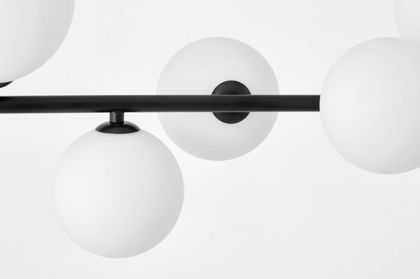 Светильник подвесной Lumina Deco Amadeo LDP 7036-7 BK+WT