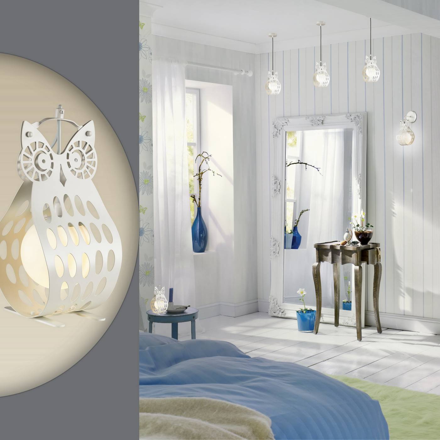 4006/1 Подвесной светильник с бабочками Ulvin 4006/1 Odeon Light
