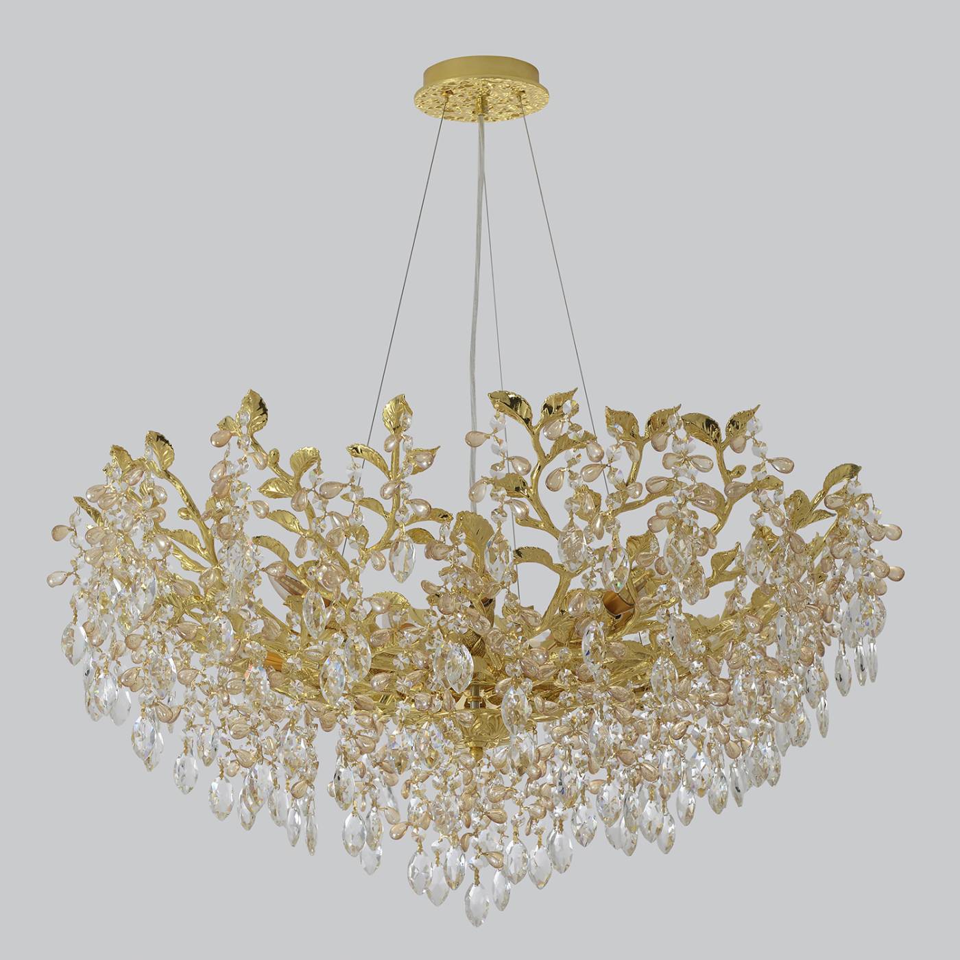 Подвесная люстра Crystal Lux Eden EDEN SP10 GOLD