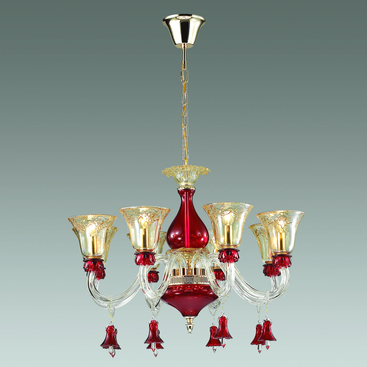 Подвесная люстра Odeon Light Madlen 4004/8