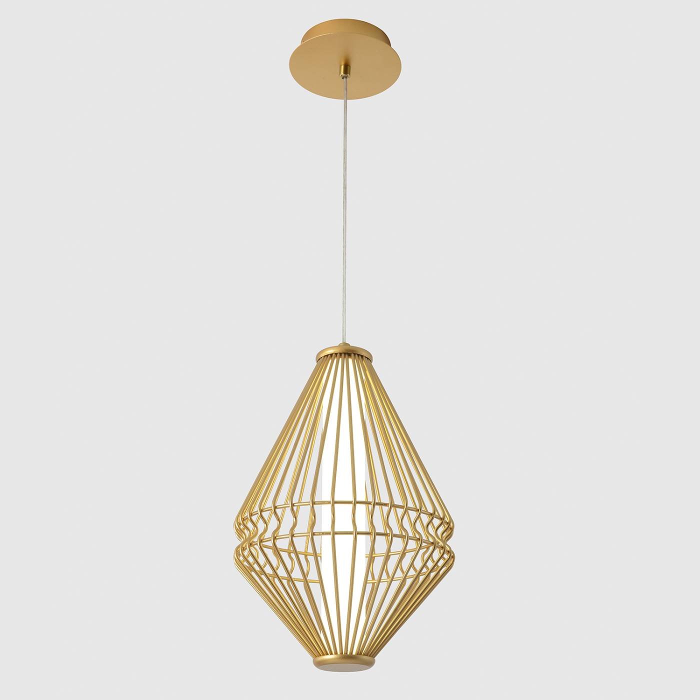 CUADRA SP18W LED GOLD Светильник подвесной Crystal Lux Cuadra CUADRA SP18W LED GOLD
